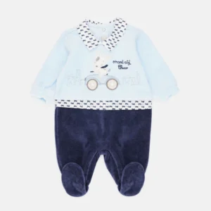 Chicco Grenouillère à manches longues Cotton  pour Bébé garçon Réf:02340 – Image 2