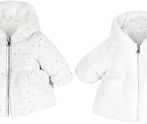 Manteau Fille bébé  double face fille réf:87618 – Image 3