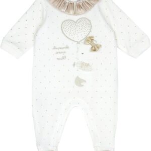 Chicco, Combinaison en chenille licorne pour bébé fille avec pied Réf:02319 – Image 1