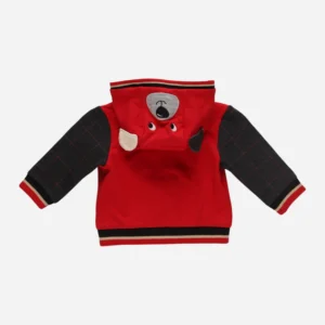 Sweat à capuche pour garçon Chicco  Rouge Réf:09924 – Image 3