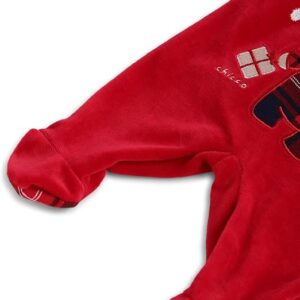 Chicco Combinaison en Chenille avec Pied Pantoufles pour Bébé garçon Réf:02412 – Image 2