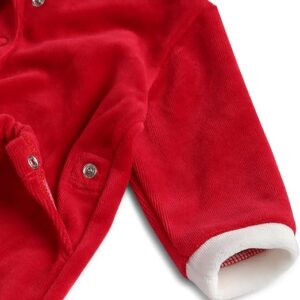 Chicco Combinaison en Chenille avec Pied Pantoufles pour Bébé garçon Réf:02412 – Image 3