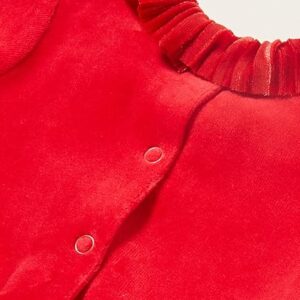 Chicco Chaussons Bébé/Enfant Nourrissons - Filles Rouge  Réf:02411 – Image 4