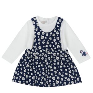 Ensemble T-shirt et salopette Chicco pour bébé filleRéf:00773 – Image 4