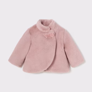 Manteau en fourrure pour bébé fille Chicco Rose réf:87690 – Image 1