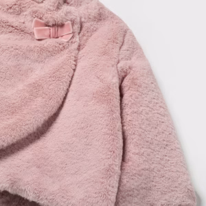 Manteau en fourrure pour bébé fille Chicco Rose réf:87690 – Image 3